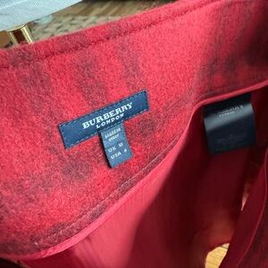Burberry Wool Skirt